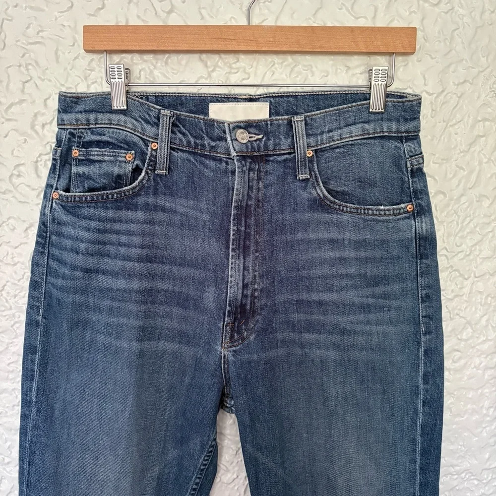 Mother High Waisted Rider Skimp Jeans Size 31 - Picture 3 of 11